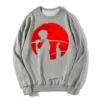 Gorgeous Red Moon Samurai Champloo Hoodie Manga Anime Sweatshirt Cotton Unisex Sweater Leisure Mugen Pullover Streetwear 1 - Samurai Champloo Merch