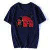 Trendy Men s Samurai Champloo T shirt Short Sleeves Pure Cotton Tee Shirts O neck Streetwear 3 - Samurai Champloo Merch