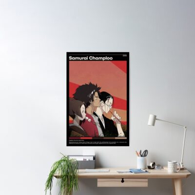 Samurai Champloo Anime Poster Print Poster Poster Poster Official Samurai Champloo Merch