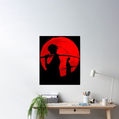 Samurai Sunset Poster Official Samurai Champloo Merch