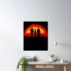 Samurai Champloo Walking On Sunset Poster Official Samurai Champloo Merch