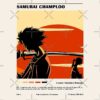 Anime Samurai Champloo Summary Poster Design Tote Bag Official Samurai Champloo Merch