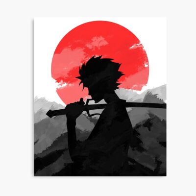 Samurai With Sunset Poster Official Samurai Champloo Merch