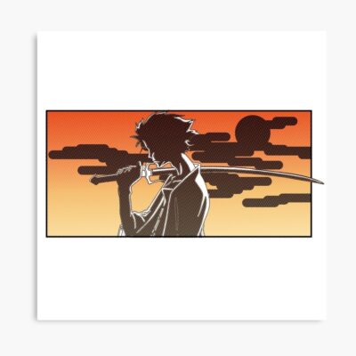 Mugen Manga Panel Poster Official Samurai Champloo Merch