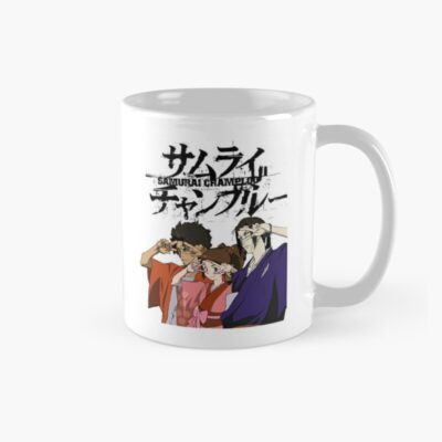 Samurai Anime Champloo Art Main Characters Mug Official Samurai Champloo Merch