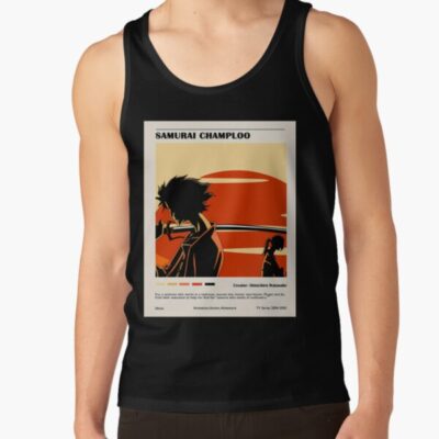 Anime Samurai Champloo Summary Tank Top Official Samurai Champloo Merch