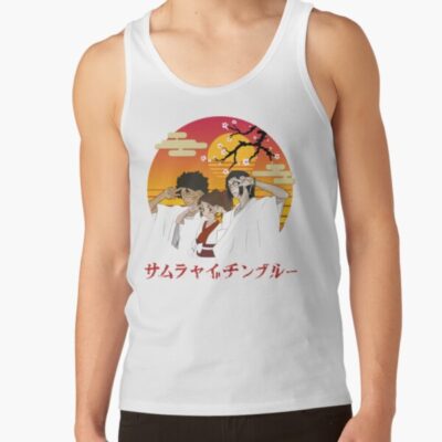 Fuu Mugen Jin Champloo Sunset Vintage Tank Top Official Samurai Champloo Merch