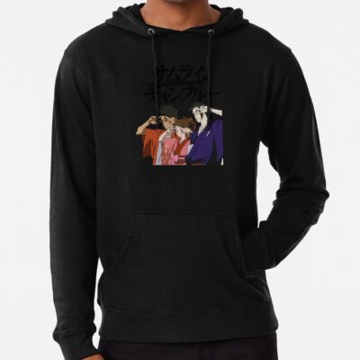 Samurai Anime Champloo Art Main Characters Hoodie Official Samurai Champloo Merch