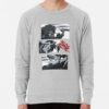 ssrcolightweight sweatshirtmensheather greyfrontsquare productx1000 bgf8f8f8 10 - Samurai Champloo Merch