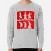 ssrcolightweight sweatshirtmensheather greyfrontsquare productx1000 bgf8f8f8 15 - Samurai Champloo Merch