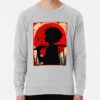 ssrcolightweight sweatshirtmensheather greyfrontsquare productx1000 bgf8f8f8 17 - Samurai Champloo Merch