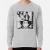 ssrcolightweight sweatshirtmensheather greyfrontsquare productx1000 bgf8f8f8 29 - Samurai Champloo Merch