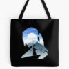 Samurai And Moon Tote Bag Official Samurai Champloo Merch