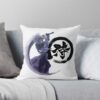 Ronin Swordgirl Throw Pillow Official Samurai Champloo Merch