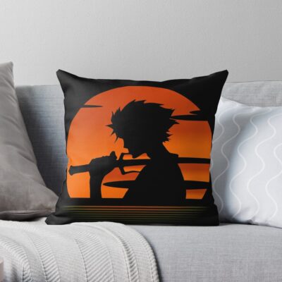 Samurai Champloo Throw Pillow Official Samurai Champloo Merch