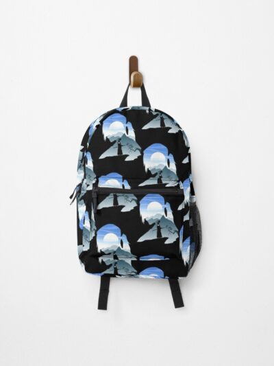 Samurai And Moon Backpack Official Samurai Champloo Merch