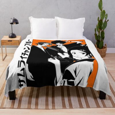 Samurai Champloo #10 Throw Blanket Official Samurai Champloo Merch