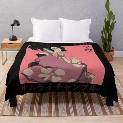 Fuu Samurai Champloo. Mugen X Jin X Fuu Throw Blanket Official Samurai Champloo Merch