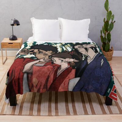 Samurai Champloo Throw Blanket Official Samurai Champloo Merch