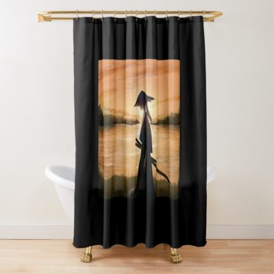 Manga Jin Shower Curtain Official Samurai Champloo Merch