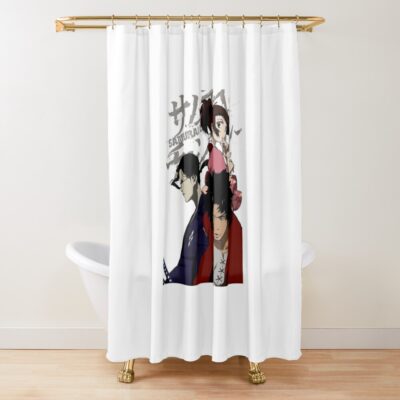 Samurai Champloo Ronin Shower Curtain Official Samurai Champloo Merch