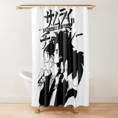 Samurai Champloo #9 Shower Curtain Official Samurai Champloo Merch