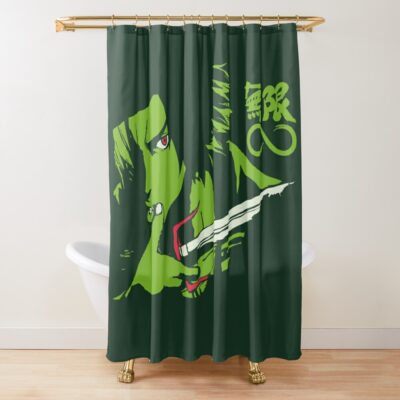 Mugen - The Rapper Samurai Shower Curtain Official Samurai Champloo Merch